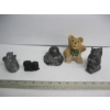 Image 4 : ASST. COLLECTABLE WOLF SCULPTURE & ANIMAL FIGURINES