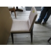 Image 2 : LIGHT UPHOLSTERED DINING CHAIR, WOOD FRAMED