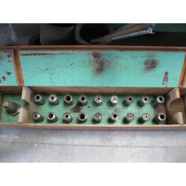 LEBLOND LATHE CHUCKING COLLETTE SET