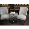 Image 1 : PAIR OF MODERN UPHOLSTERED CHAIRS