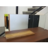 Image 1 : DECORATIVE SIDEBOARD MIRROR W/WOOD