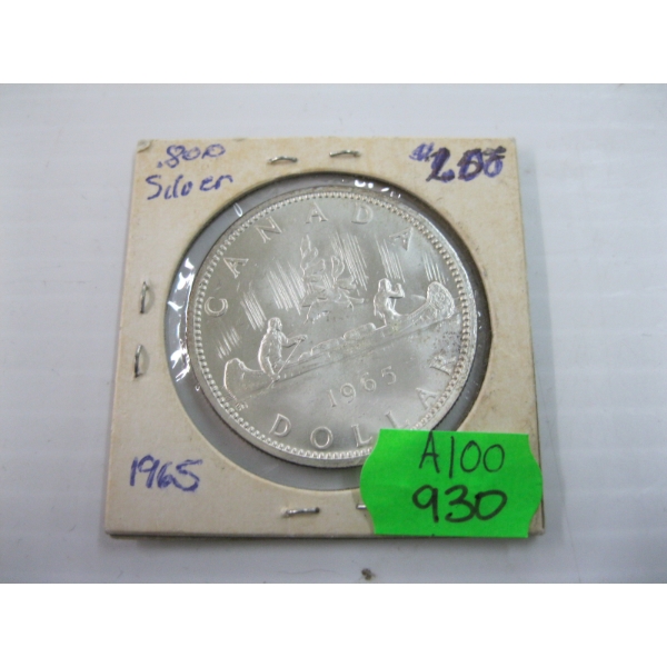 1965 CDN $1 COIN