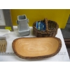 Image 2 : MISC. BASKETS, FRAMED PICTURE, TILES, ETC.