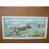 Image 1 : FRAMED RUSSELL PRINT  "ROUND UP"