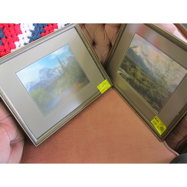 PAIR OF DAVID DAASE FRAMED PRINTS