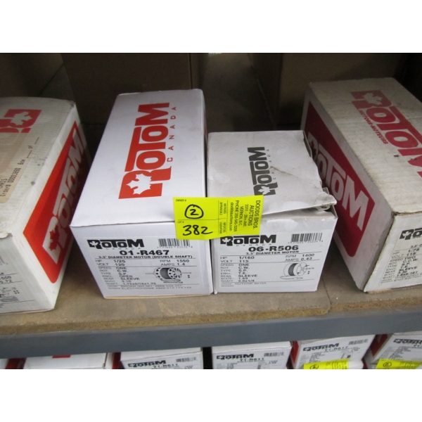 2 ROTOM MOTORS - 115V & 120V