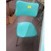 Image 3 : TURQUOISE 1950s DINETTE TABLE & CHAIRS - VERY NICE CONDITION