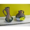 Image 1 : 2 WEST GERMAN FAT LAVA VASES