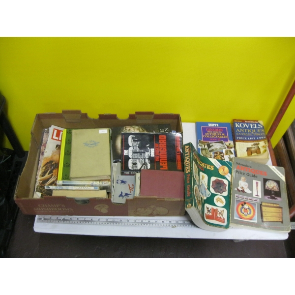 ASST. ANTIQUE & COLLECTOR BOOKS