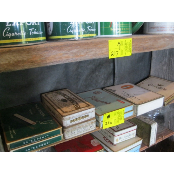 CIGARETTE TINS