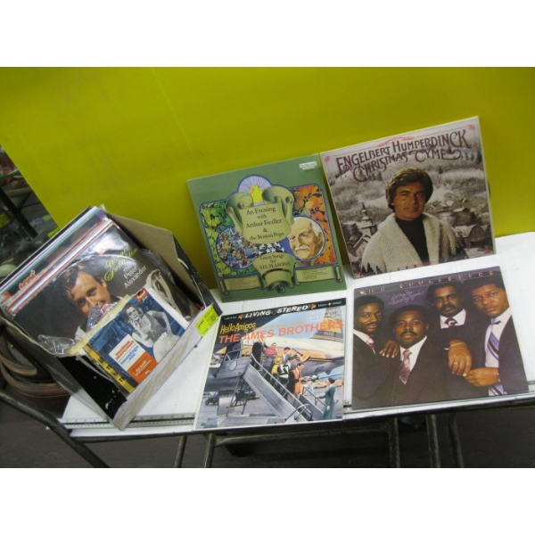 2 BOXES OF RECORDS