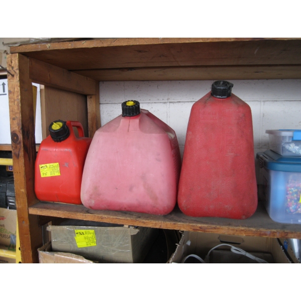 3 FUEL CANS