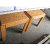Image 1 : PAIR OF OAK ENDTABLES