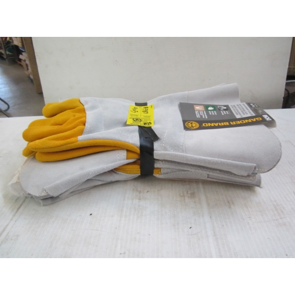 4 PAIR OF NEW SZ XL LEATHER GLOVES