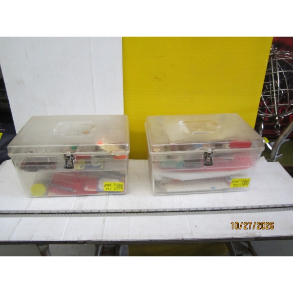 2 SEWING BOXES