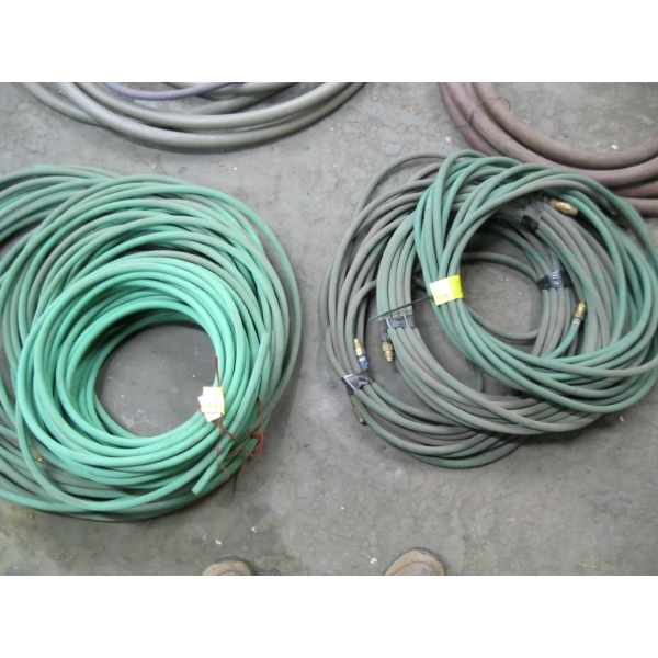 SM. GREEN HOSE/AIRLINE W/FITTINGS