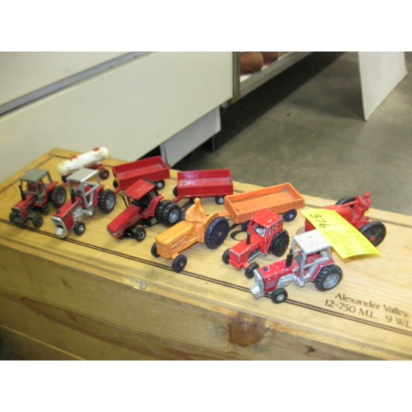 ASST. FARM TRACTORS & WAGONS