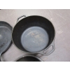 Image 2 : LODGE CAST POT W/LID & CAST FRYING PAN
