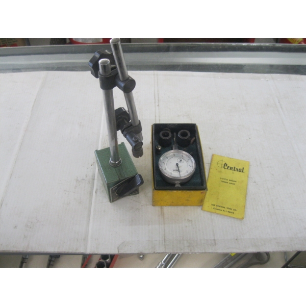 MAGNETIC GAUGE MOUNT & GAUGE