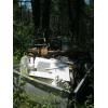 Image 1 : ASST. SCRAP STEEL INCLUDING SM. TRAILER, OLD FUEL TANK, ROLLERS, PALLET JACK, ETC.