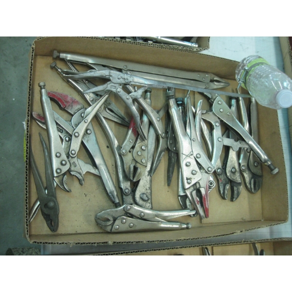 ASST. VISE GRIP LIKE PLIERS