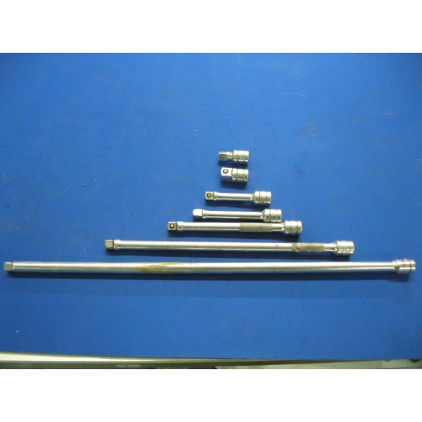 SNAP ON 3/8" DRIVE EXTENSIONS