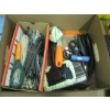 Image 3 : BOX OF MISC. FLASHLIGHT, ZIP TIES, ETC.