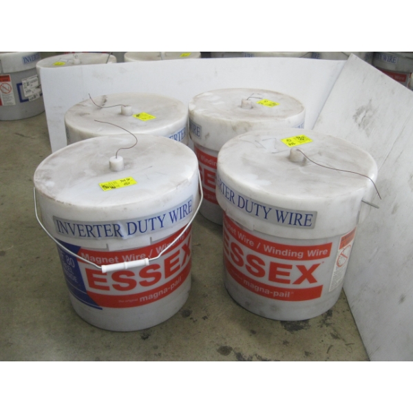 4 - #17 INVERTER DUTY WIRE, COPPER, 10LBS, 43.4LBS, 45.8LBS & 56LBS