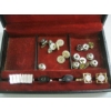 Image 2 : JOHN DEERE POCKET WATCH, BOX OF ASST'D CUFFLINKS & A DECK OF CARDS