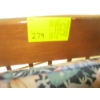 Image 2 : WOOD FRAMED MAPLE CHAIR W/UPHOLSTERED CUSHIONS