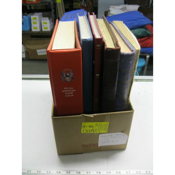 WORLD STAMPS IN ALBUMS & STOCK BOOKS