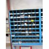 Image 1 : 72 COMPARTMENT BOLT BIN W/ASST CONTENTS - MOSTLY ELECTRICAL