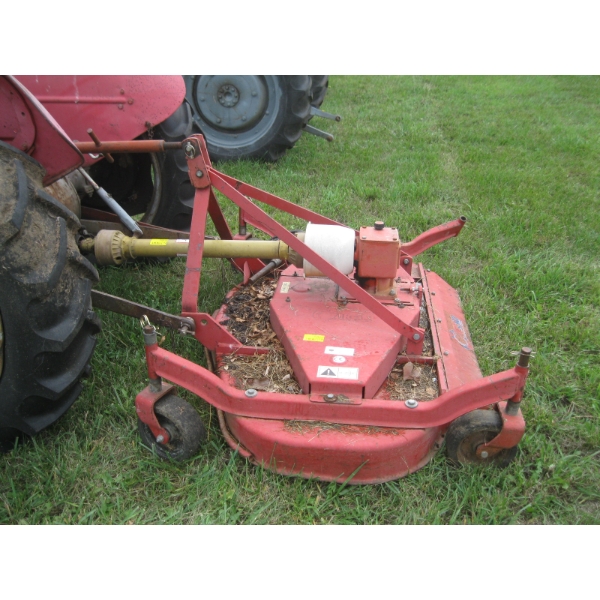 CARONI 5' ORCHARD MOWER - 1 WHEEL BENT - COMES W/PTO SHAFT