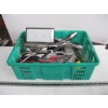 Image 1 : BASKET OF ASST. COMMERCIAL UTENSILS