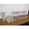 Image 1 : ASST. CRYSTAL GLASSWARE, WINEGLASSES, WHISKEY GLASSES, ETC.
