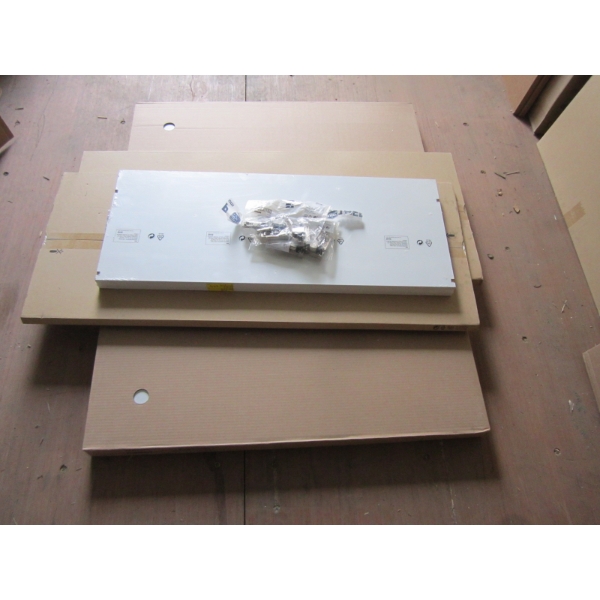 NEW IKEA CABINET 36X14 3/4X40" - COMPLETE W/HINGES, DOORS & SHELVES