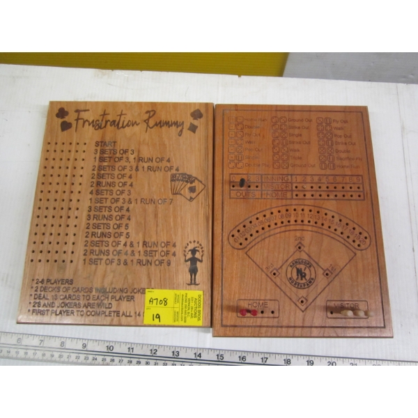 2 GAME BOARDS