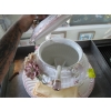 Image 2 : CERAMIC SERVING POT W/LG. PLATE
