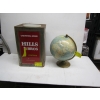 Image 1 : HILLS BROS. COFFEE TIN & A SMALL GLOBE