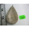 Image 2 : SILVER W/TURQUOISE & CORAL STONES HANGING PENDANT, STAMPED EFFIE.C ZUNI