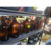 Image 1 : JAVEX BLEACH BOTTLES - BROWN GLASS