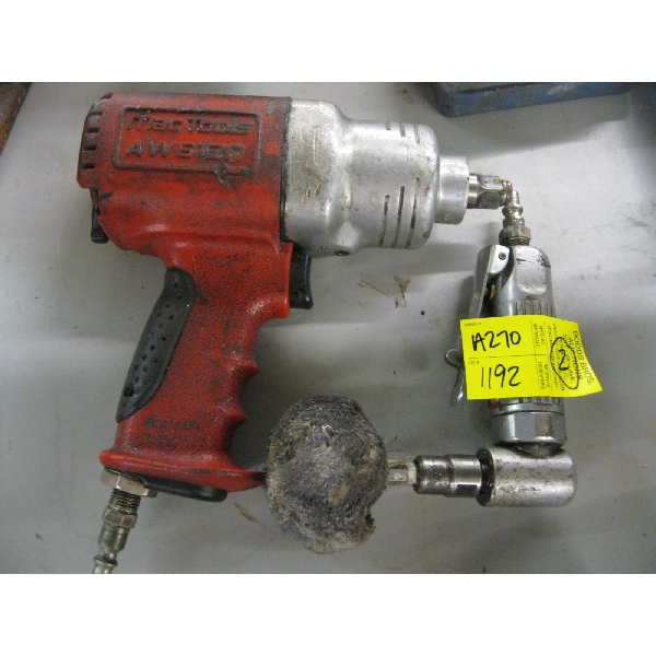MAC 1/2" AIR IMPACT GUN & MAC DIE GRINDER