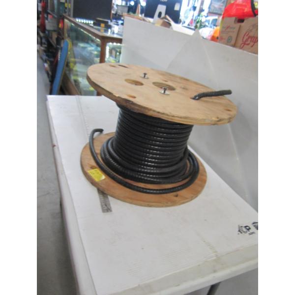 SPOOL OF BLACK WIRE