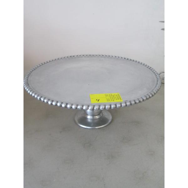 ALUMINUM CAKE STAND