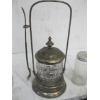 Image 4 : VINTAGE GLASS CREAMER, PICKLE JAR & SHAKER