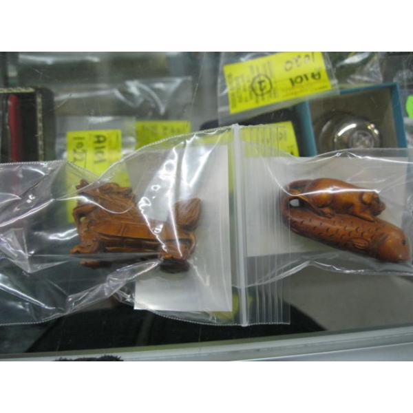 2 NITSUKE PIECES