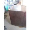 Image 3 : ROLLING 2 DRAWER WOOD FILING CABINET W/KEY