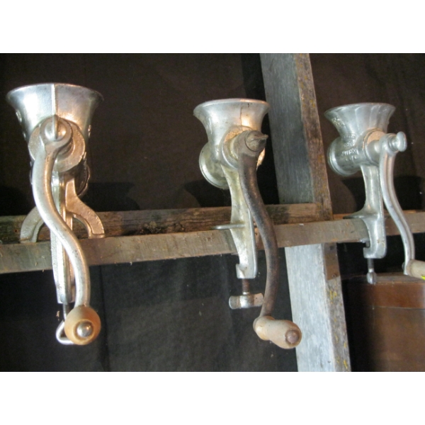 3 HAND GRINDERS