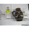 Image 3 : MISC. DECANTERS, VASE, ETC.