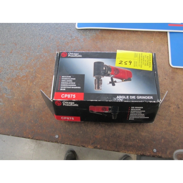 CHICAGO PNEUMATIC ANGLE AIR DIE GRINDER